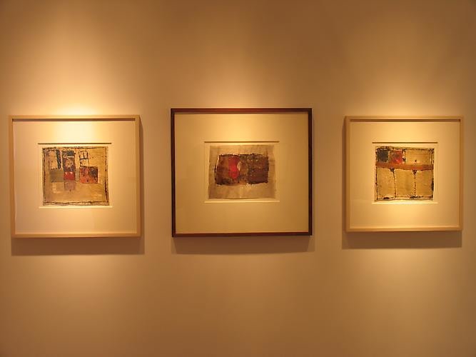 Installation view, Collages and Box Constructions, 1969 to 1985, 2008