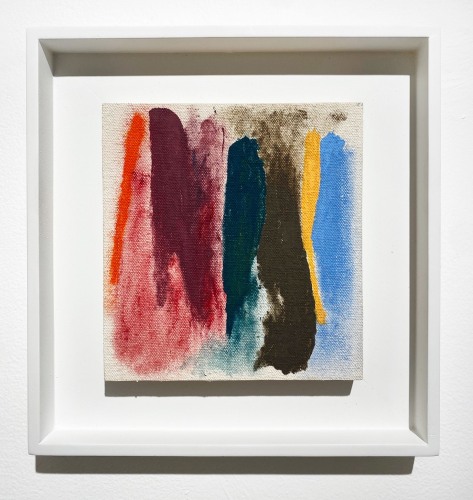 Friedel Dzubas, Red Mesa End (sketch), 1975