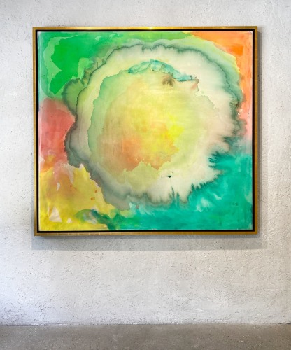 Vivian Springford, Burst in Pink Green (VSF 507)