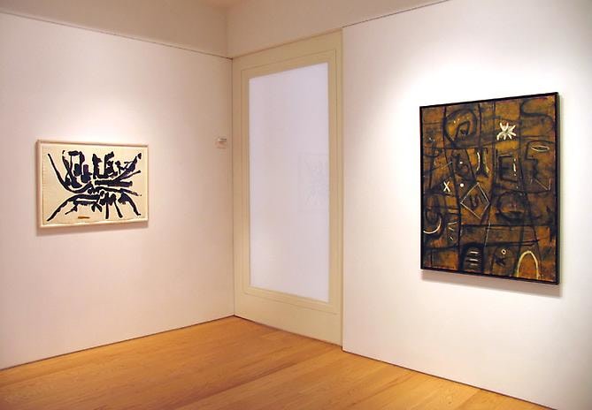 Installation view, Richard Diebenkorn in Context: 1949-1952