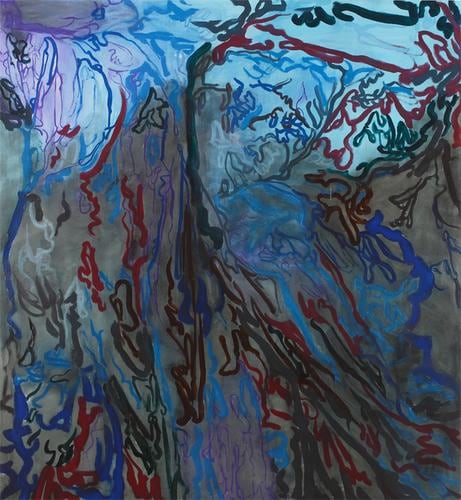 Untitled, 2014 Oil on linen 82 x 76 inches