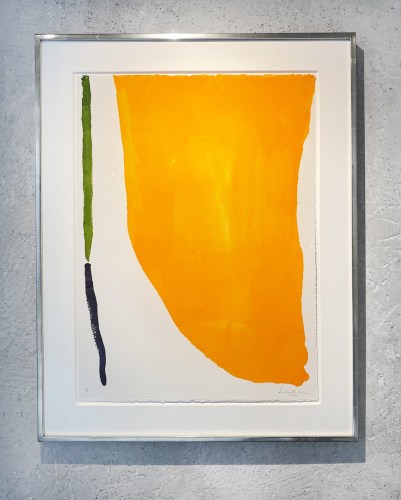Helen Frankenthaler, Orange Downpour, 1970