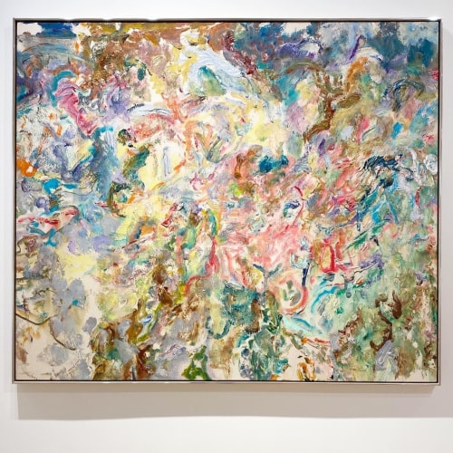 Larry Poons, The Leaving Bird, 2024