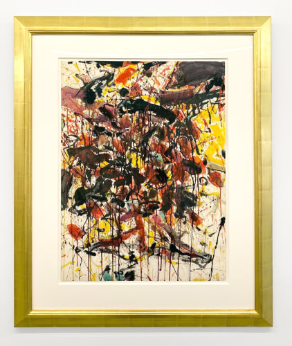 Sam Francis, Black and So On, 1958