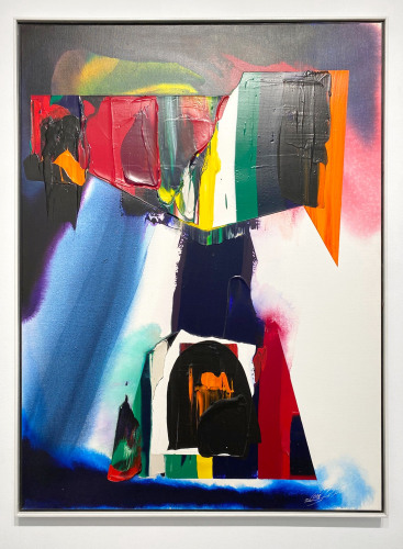 Paul Jenkins, Phenomena Entrance to Peking, 1989