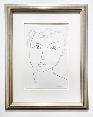 Henri Matisse, T&ecirc;te, 1951