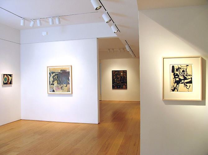 Installation view, Richard Diebenkorn in Context: 1949-1952