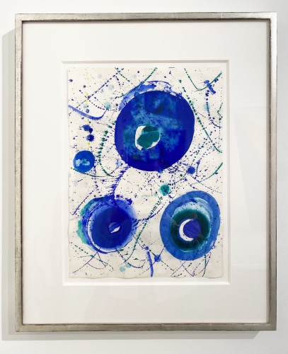 Sam Francis, Untitled (Blue Ball), 1962