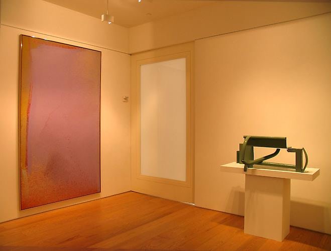 Installation view, Jules Olitski &amp;amp; Anthony Caro: Making Art as Naked as Possible, 1964-1978, 2011