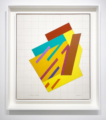 Frank Stella, Glinne (Sketch), 1973