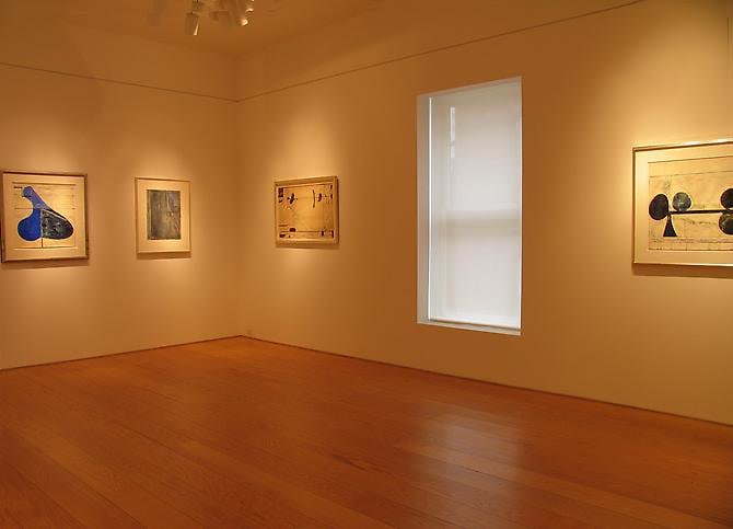 Installation view, Drawings by Henri Matisse and Richard Diebenkorn, 2012