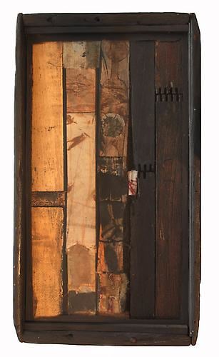 Untitled, 1981 Wood, paper and ink