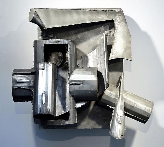 II Dimezzato #7, D-1X, 1987 Cast aluminum 35 x 32 x 19 inches