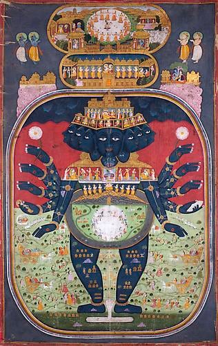 PICCHVAI DEPICTING KRISHNA VISHVARUPA &ndash; India