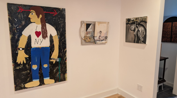 Installation View, A Portrait of the Artist as an Endangered Species