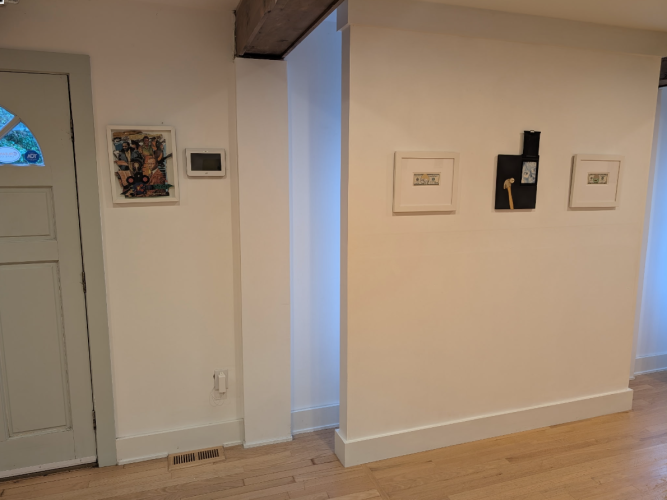 Installation View, A Portrait of the Artist as an Endangered Species
