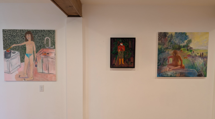 Installation View, A Portrait of the Artist as an Endangered Species