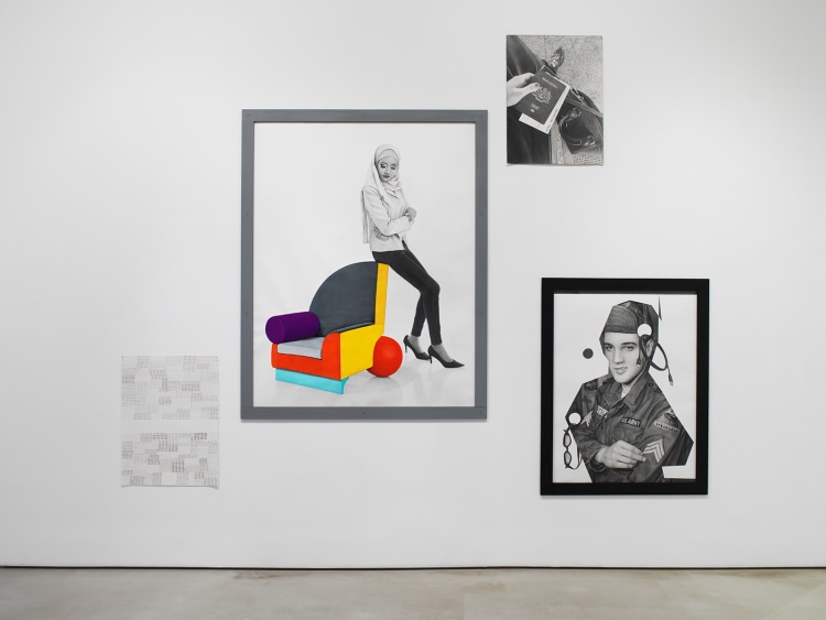 KARL HAENDEL Installation view of Masses &amp; Mainstream at Mitchell-Innes &amp; Nash, New York, 2019