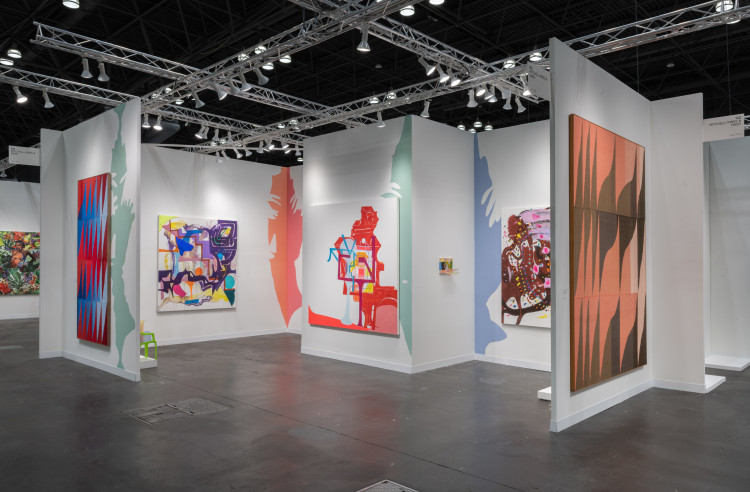 Installation view of Mitchell-Innes &amp;amp; Nash at The Armory Show, New York, 2022