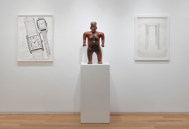 Modern Drawings/Ancient Sculptures