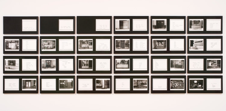 MARTHA ROSLER The Bowery in two inadequate descriptive systems