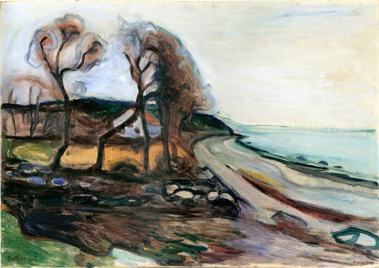 EDVARD MUNCH By the Shore