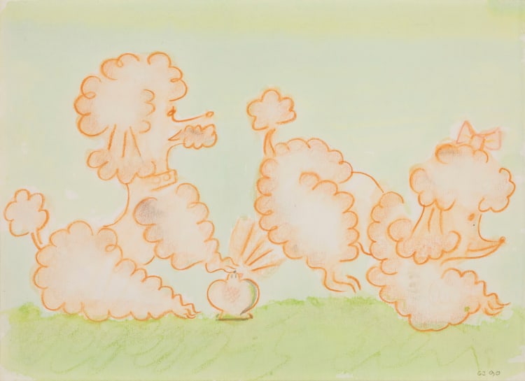 GENERAL IDEA  Untitled [Two Poodles with Atomizer]  1990