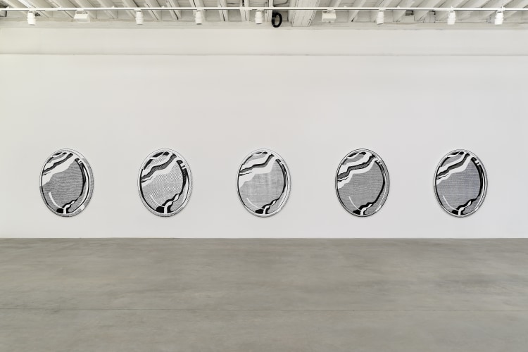 JONATHAN HOROWITZ Installation view of Self-portraits in &ldquo;Mirror #1&rdquo;,&nbsp;Gavin Brown&rsquo;s enterprise, New York, 2012