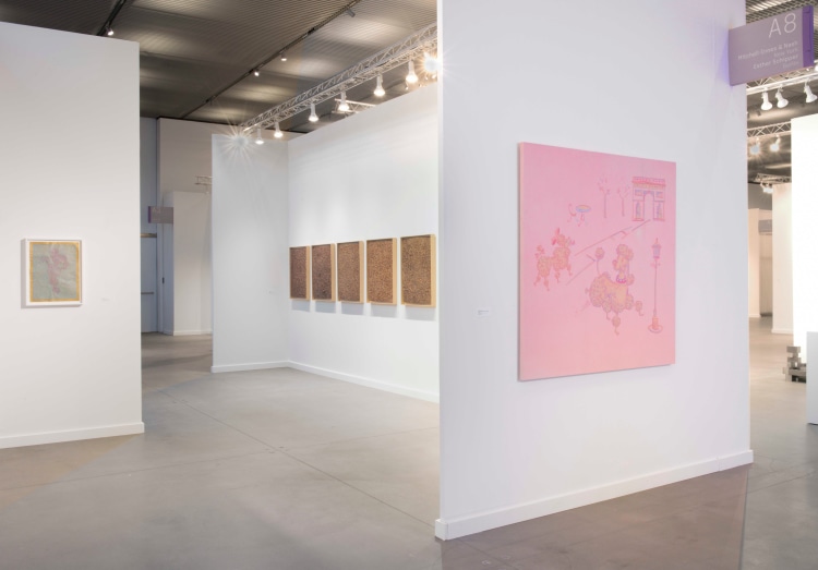 Installation view of Mitchell-Innes &amp;amp; Nash in Frieze New York, New York, 2021