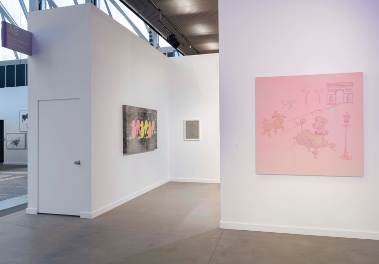 Installation view of Mitchell-Innes &amp;amp; Nash in Frieze New York, New York, 2021