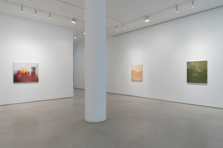 Paul Winstanley Installation view&nbsp;My Heart&rsquo;s in the Highlands at Mitchell-Innes &amp;amp; Nash New York, 2022