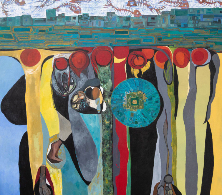Merikokeb Berhanu at the Toledo Museum of Art