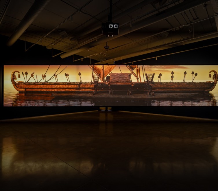 Tuan Andrew Nguyen at the 24th Paiz Art Biennial