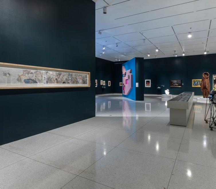 Yun-Fei Ji at the David and Alfred Smart Museum of Art at the University of Chicago