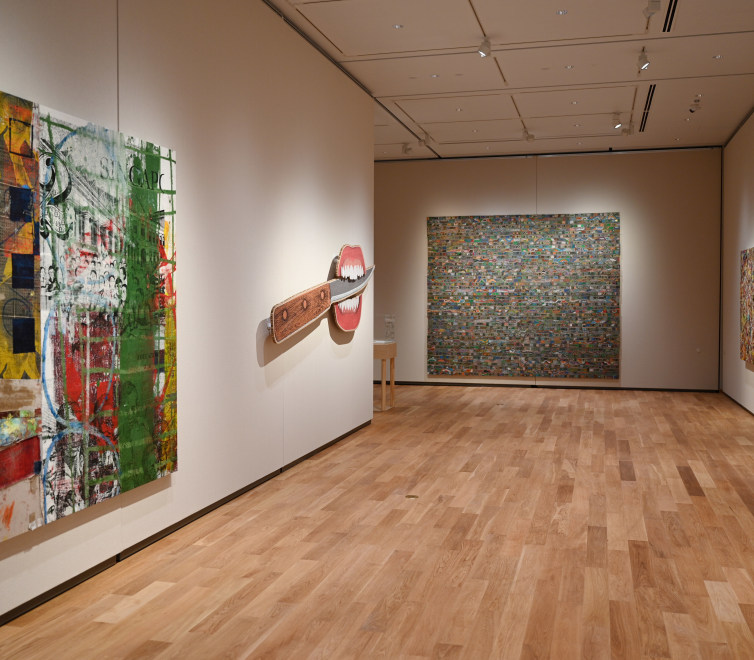 Elias Sime at the Akita Senshu Museum of Art