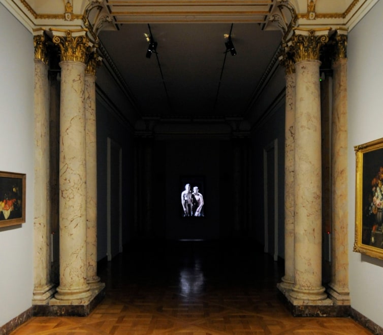 Installation view at the Museum of Fine Arts, Strasbourg
