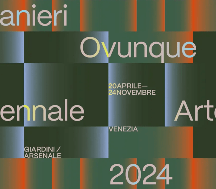 Teresa Margolles and Yinka Shonibare CBE at the 60th International Art Exhibition of La Biennale di Venezia