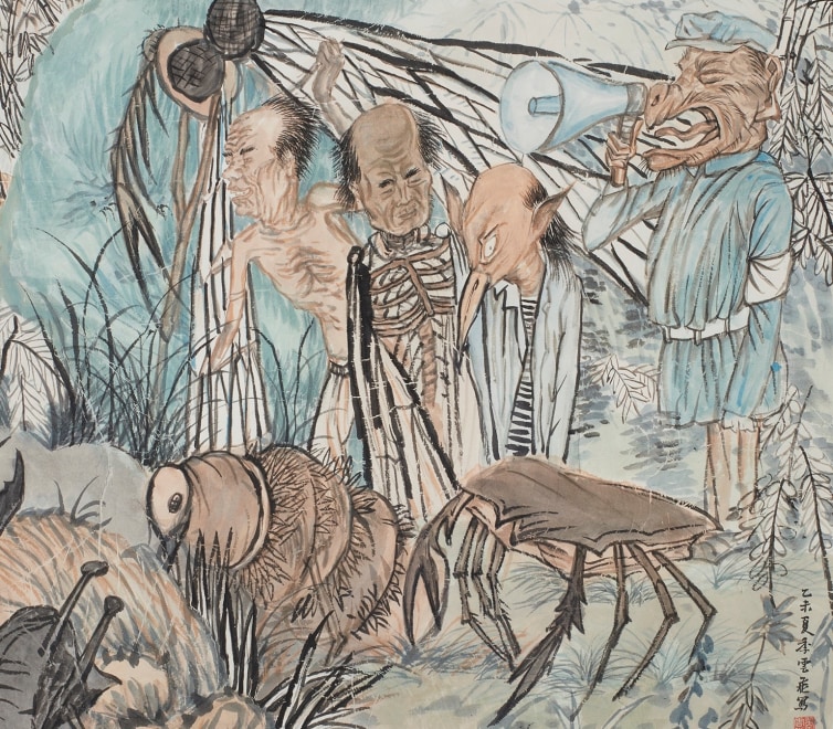 Yun-Fei Ji at The Ruth and Elmer Wellin Museum of Art at Hamilton College