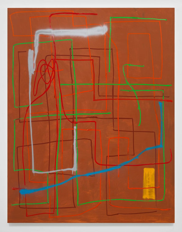 Andr&eacute; Butzer untitled painting from 2019