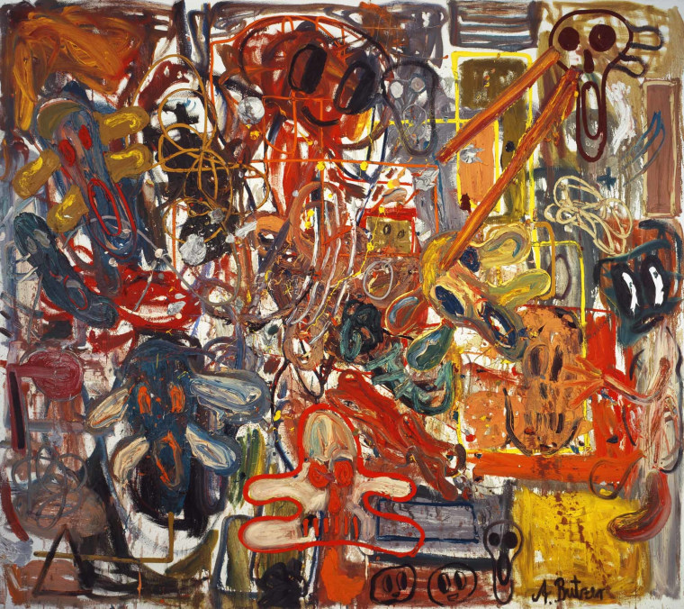 Untitled, 2007. Oil on canvas, 98.43 x 110.24 inches (250 x 280 cm).
