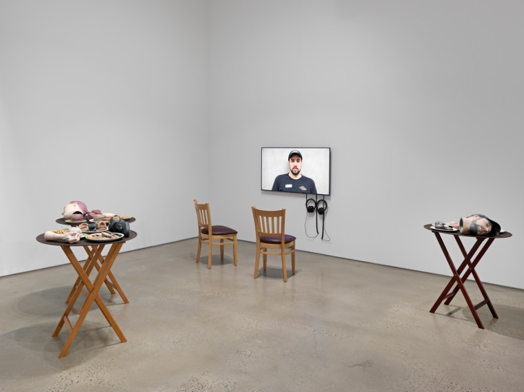 Evidence. Installation view, 2018. Metro Pictures, New York.