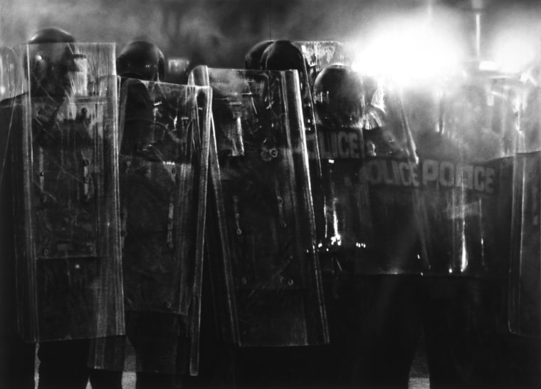 Untitled (Riot Cops), 2016
