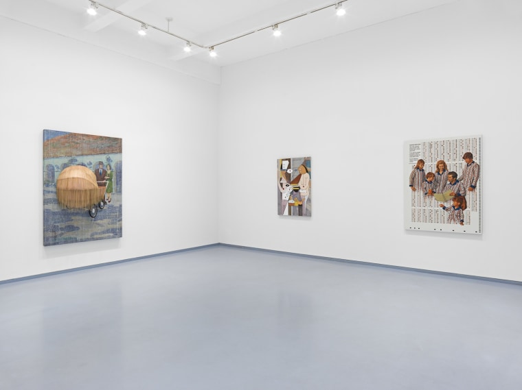 Jim Shaw, The Family Romance. Installation view, 2019. Metro Pictures, New York.