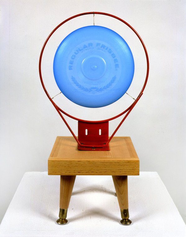 Untitled (blue frisbee), 1984.