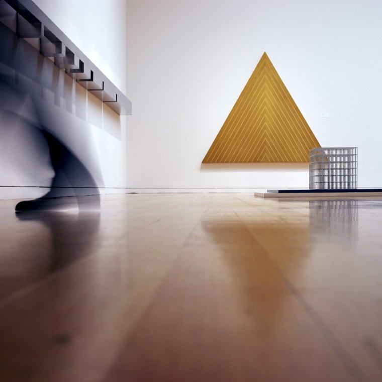 Triangle, 2008/2009 Cibachrome face mounted to plexi on museum box, 42 3/8 x 42 3/8 inches (105.7 x 105.7 cm)