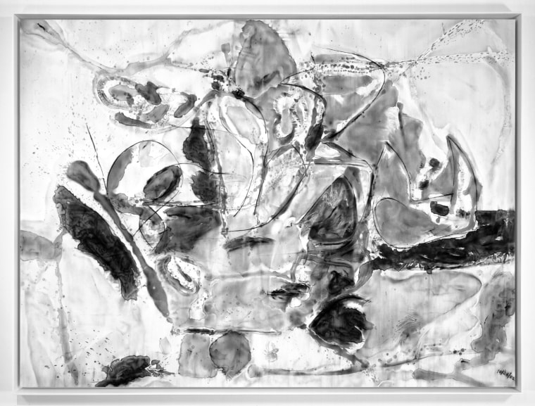After Frankenthaler (Mountains and Sea, 1952), 2014.