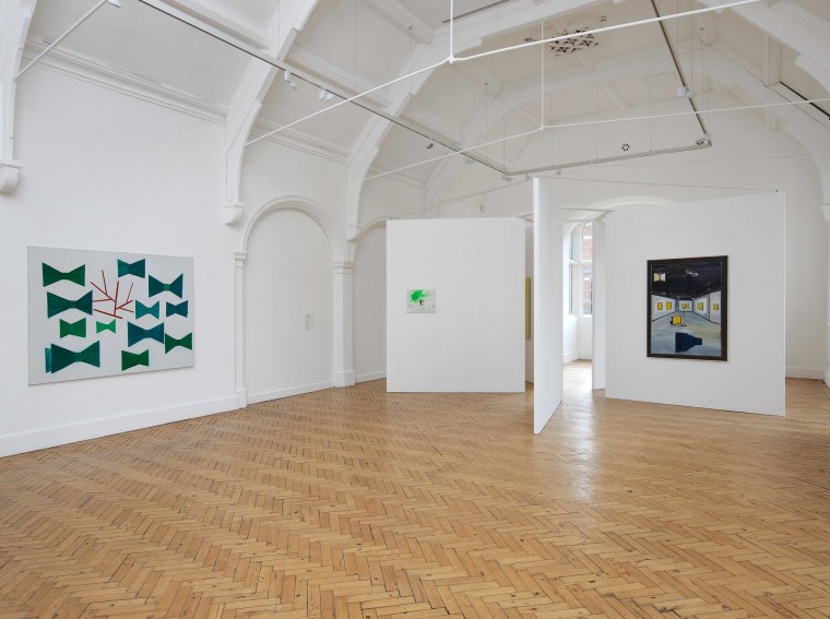 Painting on Unknown Languages. Installation view, 2010. Camden Arts Centre, London. Photo: Andy Keate.