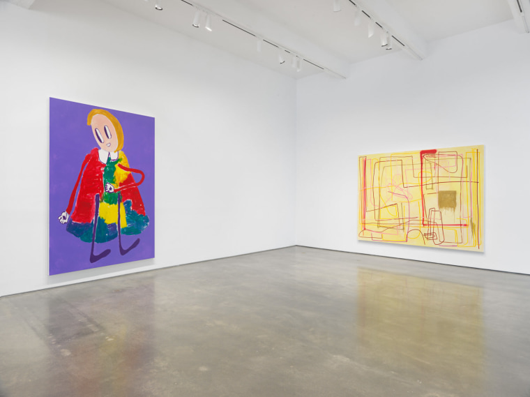 Andr&eacute; Butzer. Installation view, 2019. Metro Pictures, New York.