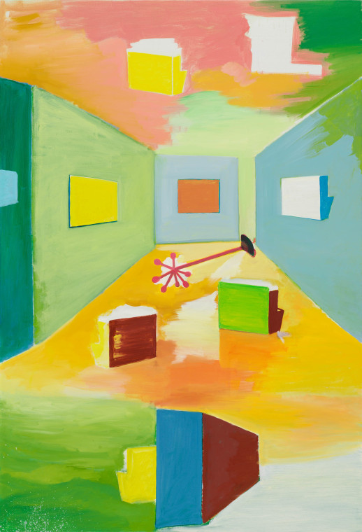 Untitled, 1985-87. Oil on canvas, 74 3/4 x 51 3/8 in (189.9 x 130.5 cm). MP 13