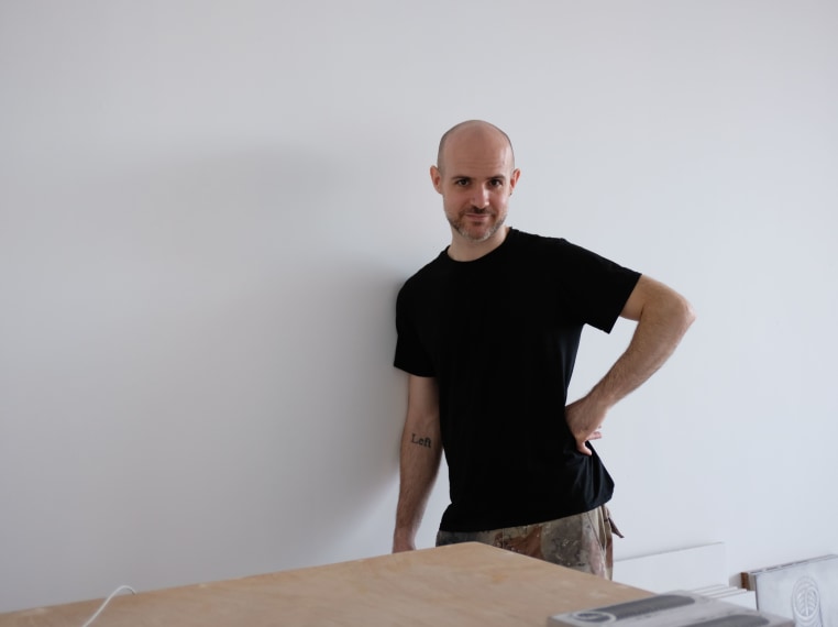 Tina Kim Gallery presents a stop-motion video that takes a playful look at Balliano's monastic and labor intensive painting practice, as he layers the materials onto bespoke wooden panels. 
